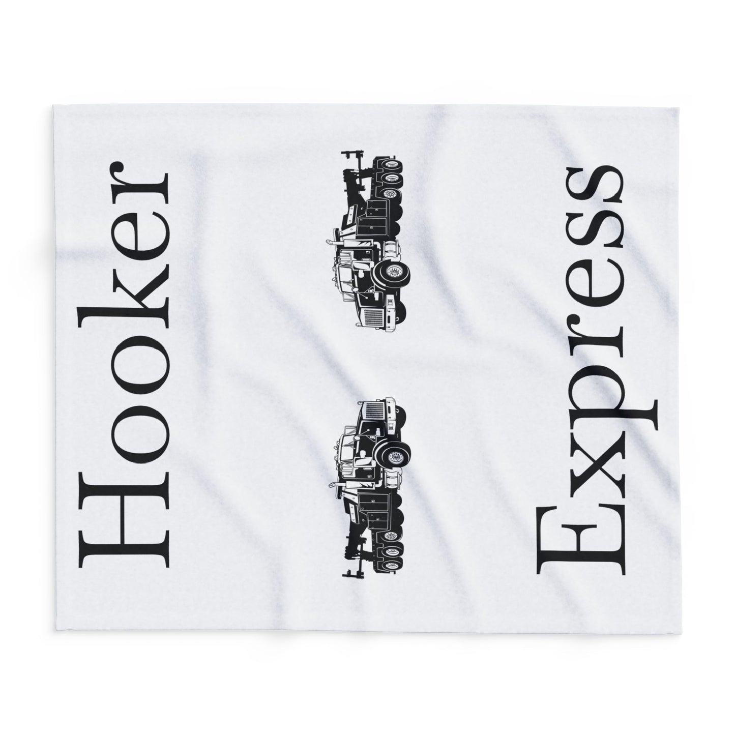 H**ker Express Heavy Tow Truck Arctic Fleece Blanket