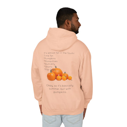 Fall In The South Unisex Lightweight Hoodie