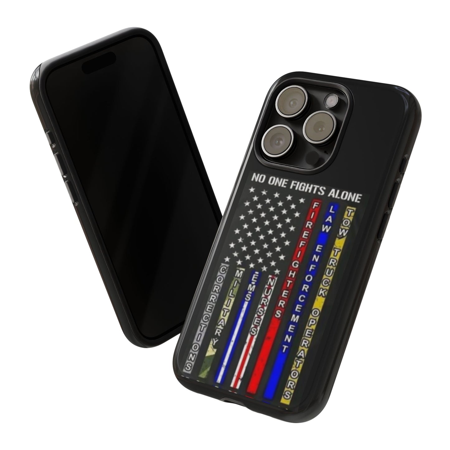 No One Fights Alone iPhone Case