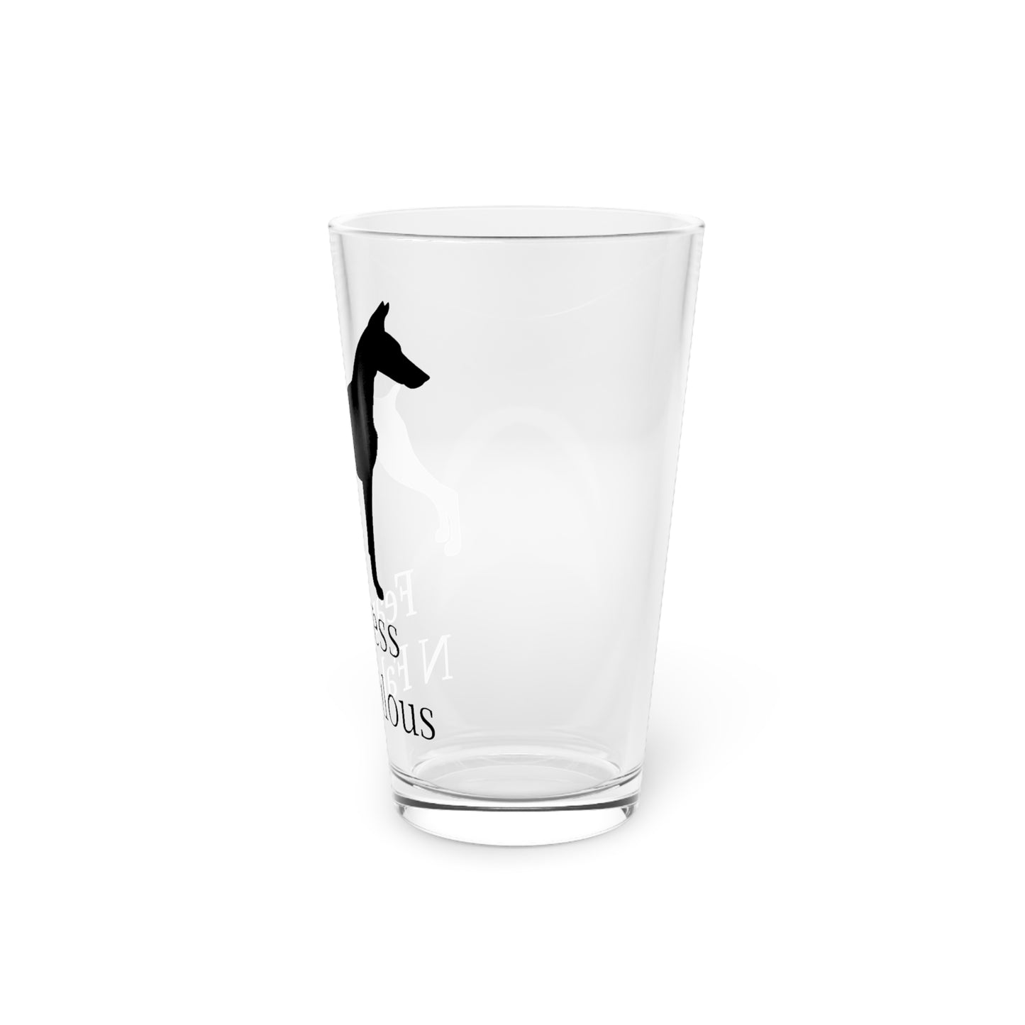 Fearless N Fabulous Drinking Glass