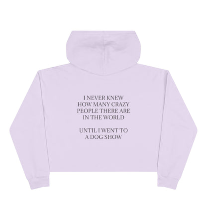 Never Knew Women's Crop Hoodie
