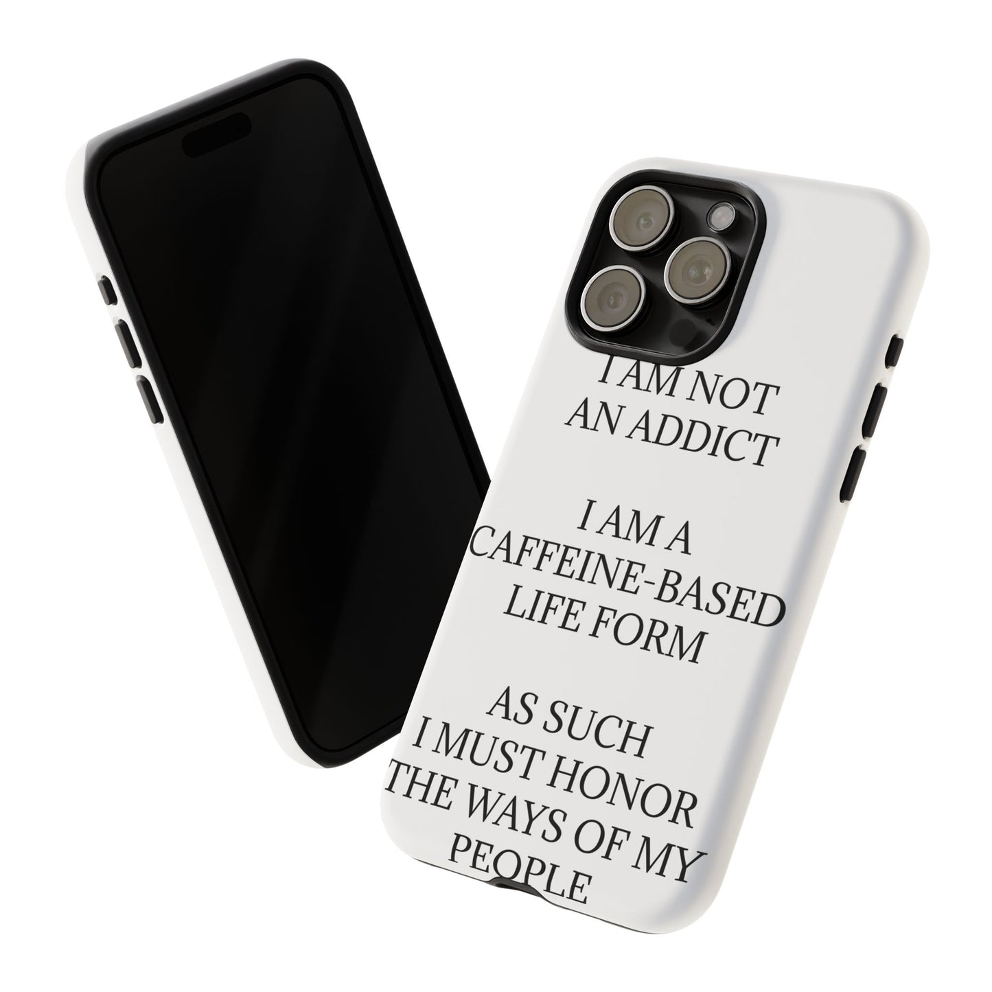 Not An Addict iPhone Case