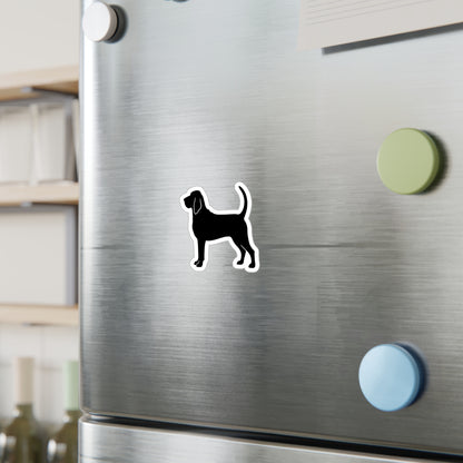 Bloodhound Silhouette Vinyl Decal