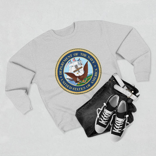 US Navy Unisex Crewneck Sweatshirt