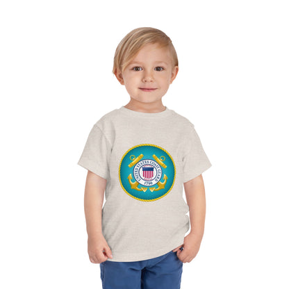 US Coast Guard Toddler Unisex Short Sleeve Crewneck Tee