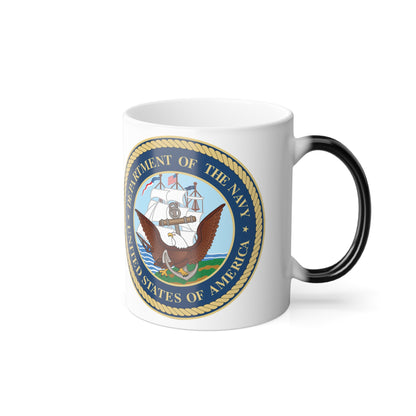 US Navy Color Changing Mug