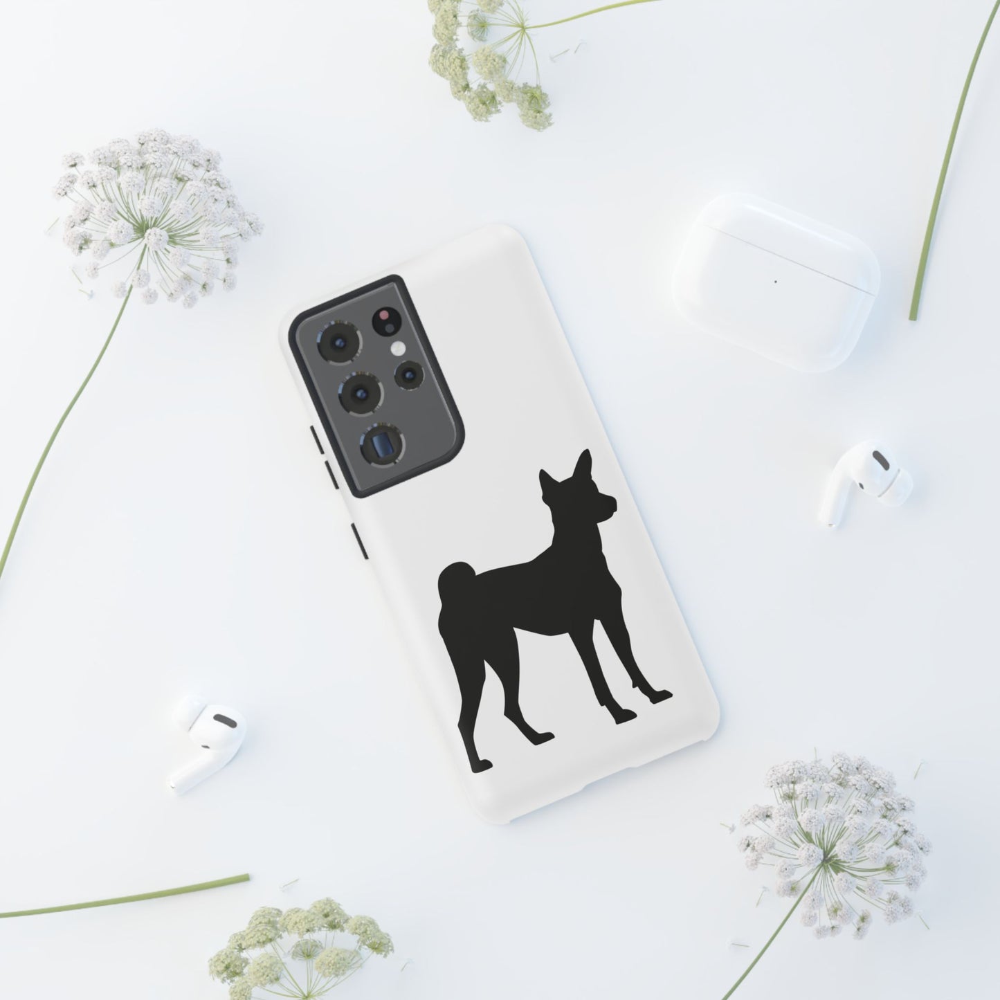 Basenji Silhouette Samsung Case