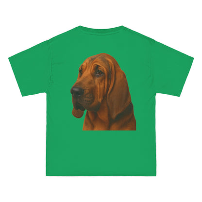 Bloodhound Head Men's Short-Sleeve Crewneck Tee