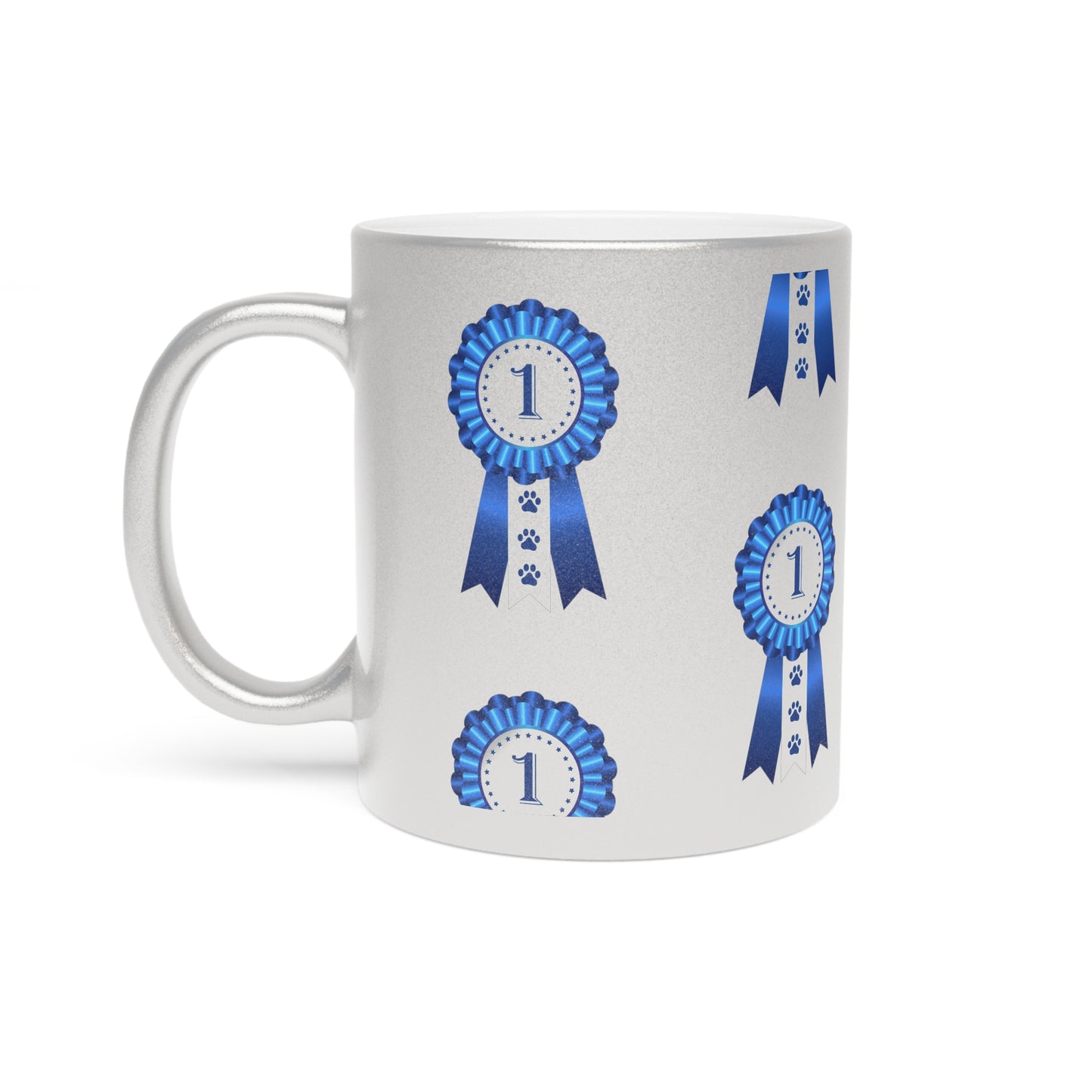 Show Ribbon Metallic Coffee Mug