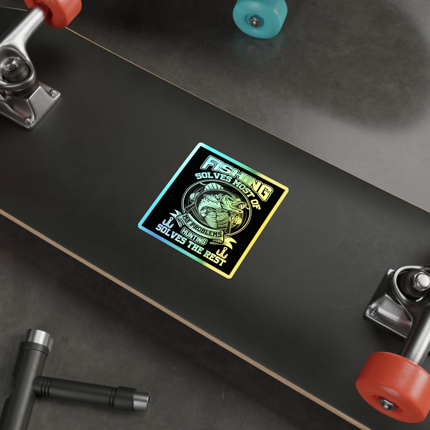 Problem Solving Holographic Sticker