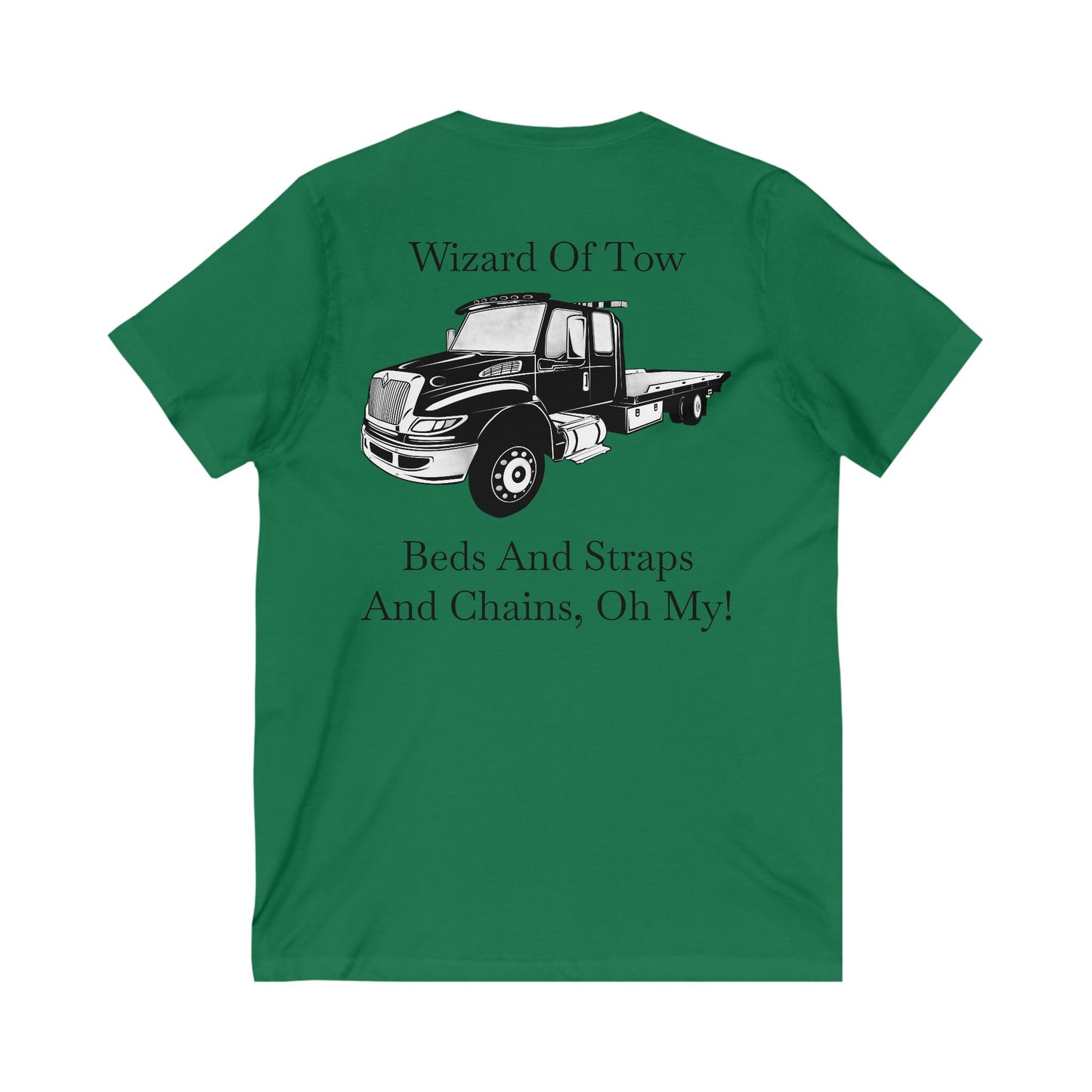 Wizard Of Tow Unisex Short Sleeve V-Neck Tee