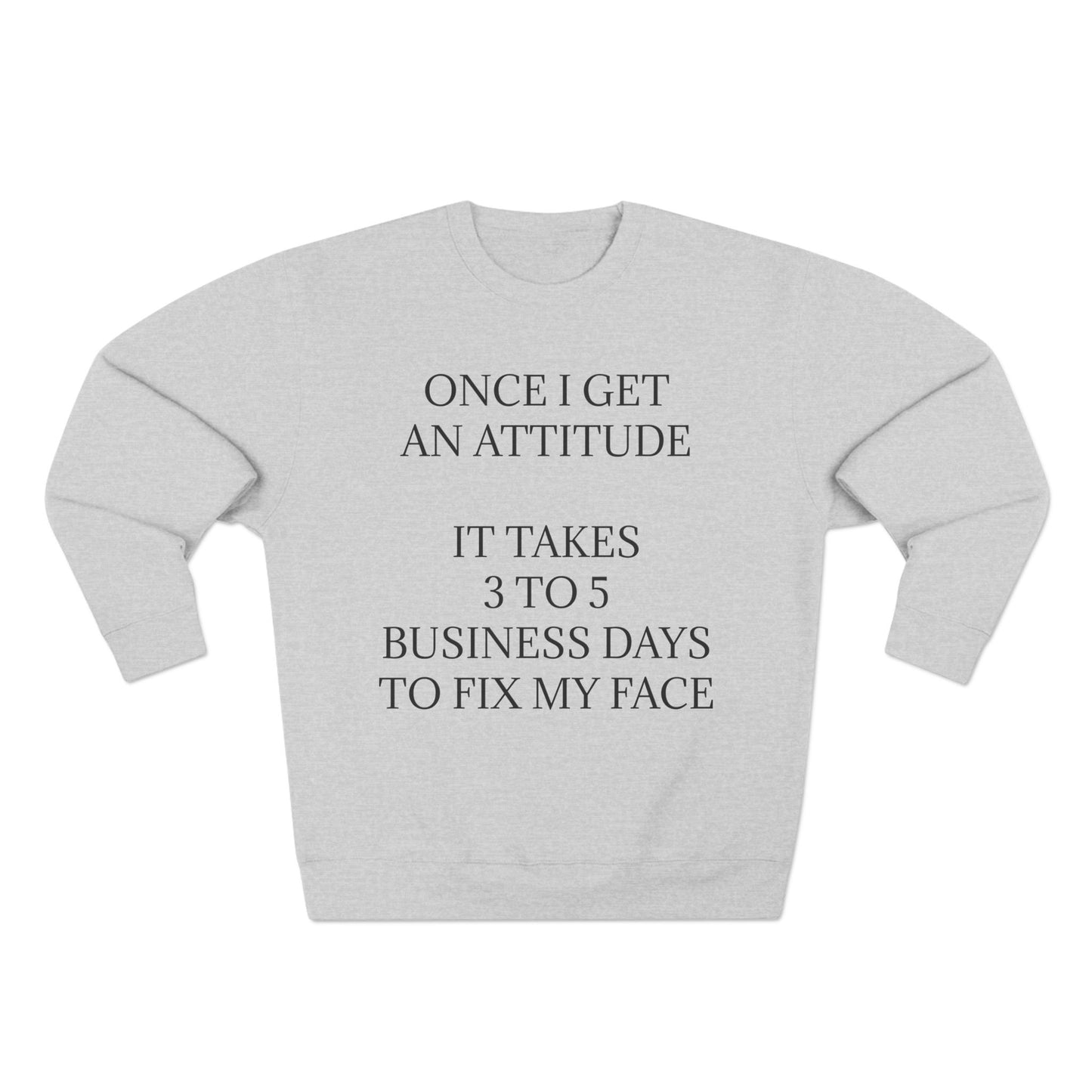 Fix My Face Unisex Crewneck Sweatshirt