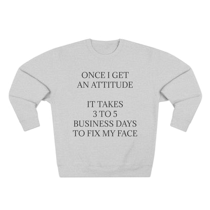 Fix My Face Unisex Crewneck Sweatshirt