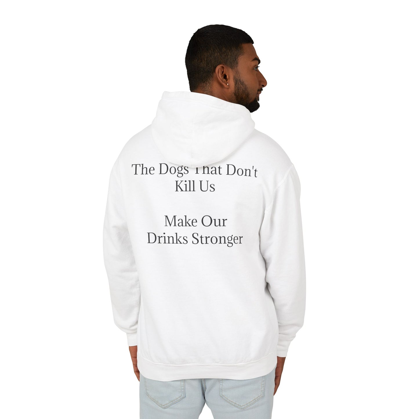 Drinks Stronger Unisex Lightweight Hoodie