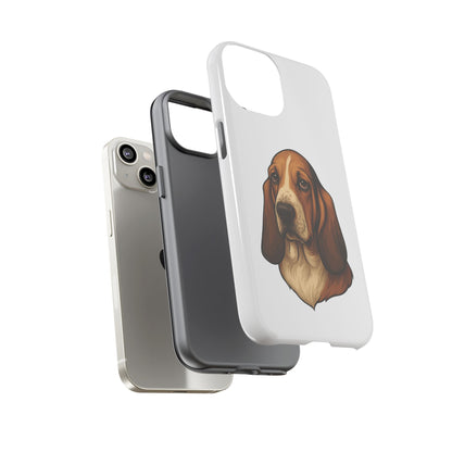 Basset Hound Head iPhone Case