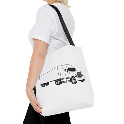 Semi Truck Tote Bag