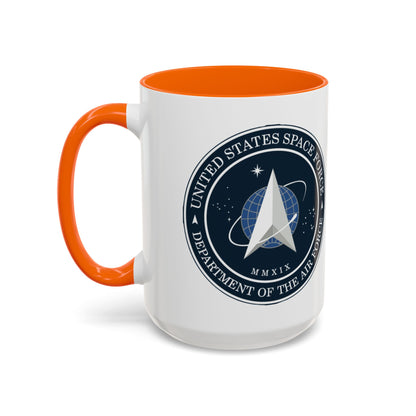 US Space Force 2-Tone Coffee Mug