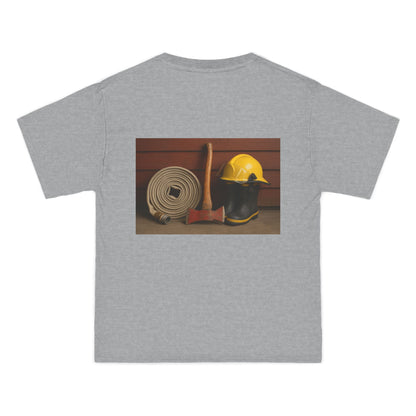 Fire/Rescue Appreciation Men's Short-Sleeve Crewneck Tee
