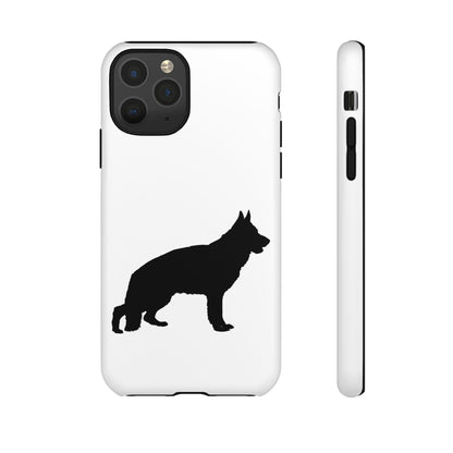 German Shepherd Silhouette iPhone Case