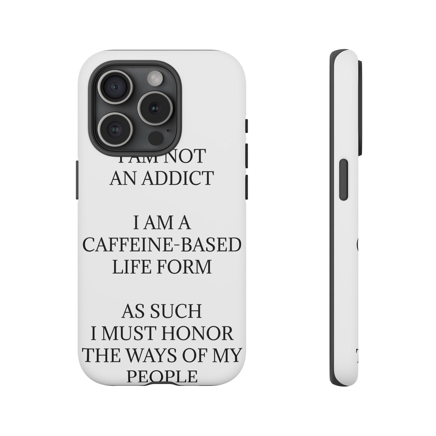 Not An Addict iPhone Case