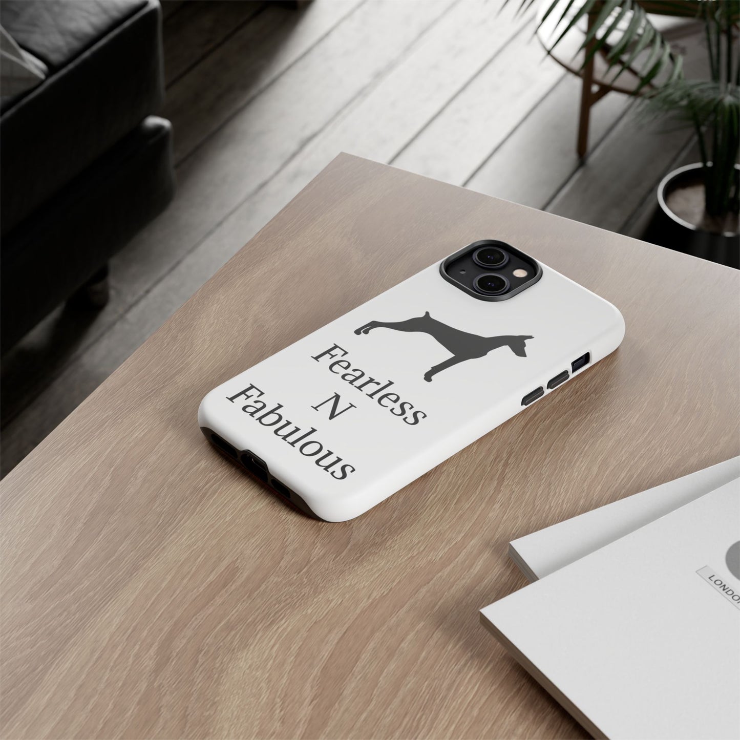 Fearless N Fabulous iPhone Case