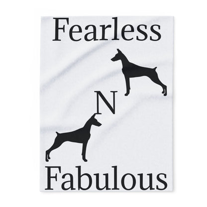 Fearless N Fabulous Arctic Fleece Blanket