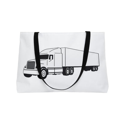 Semi Truck Weekender Tote Bag