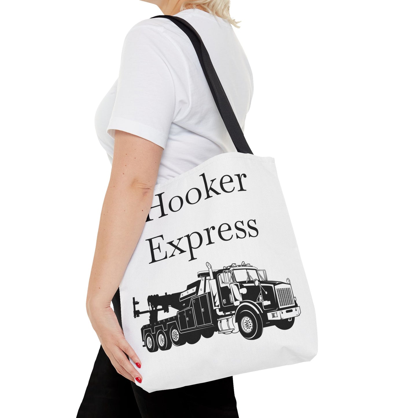 H**ker Express Heavy Tow Truck Tote Bag