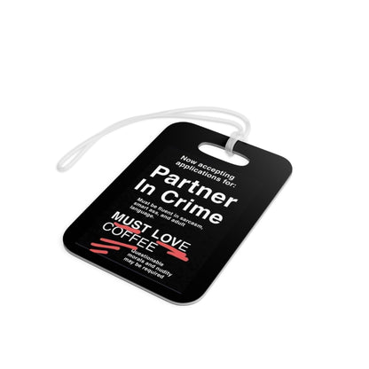 Partner In Crime Luggage Tag