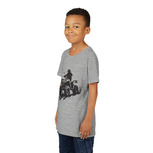 Slingin' Mud Quad Youth Unisex Short Sleeve Crewneck Tee