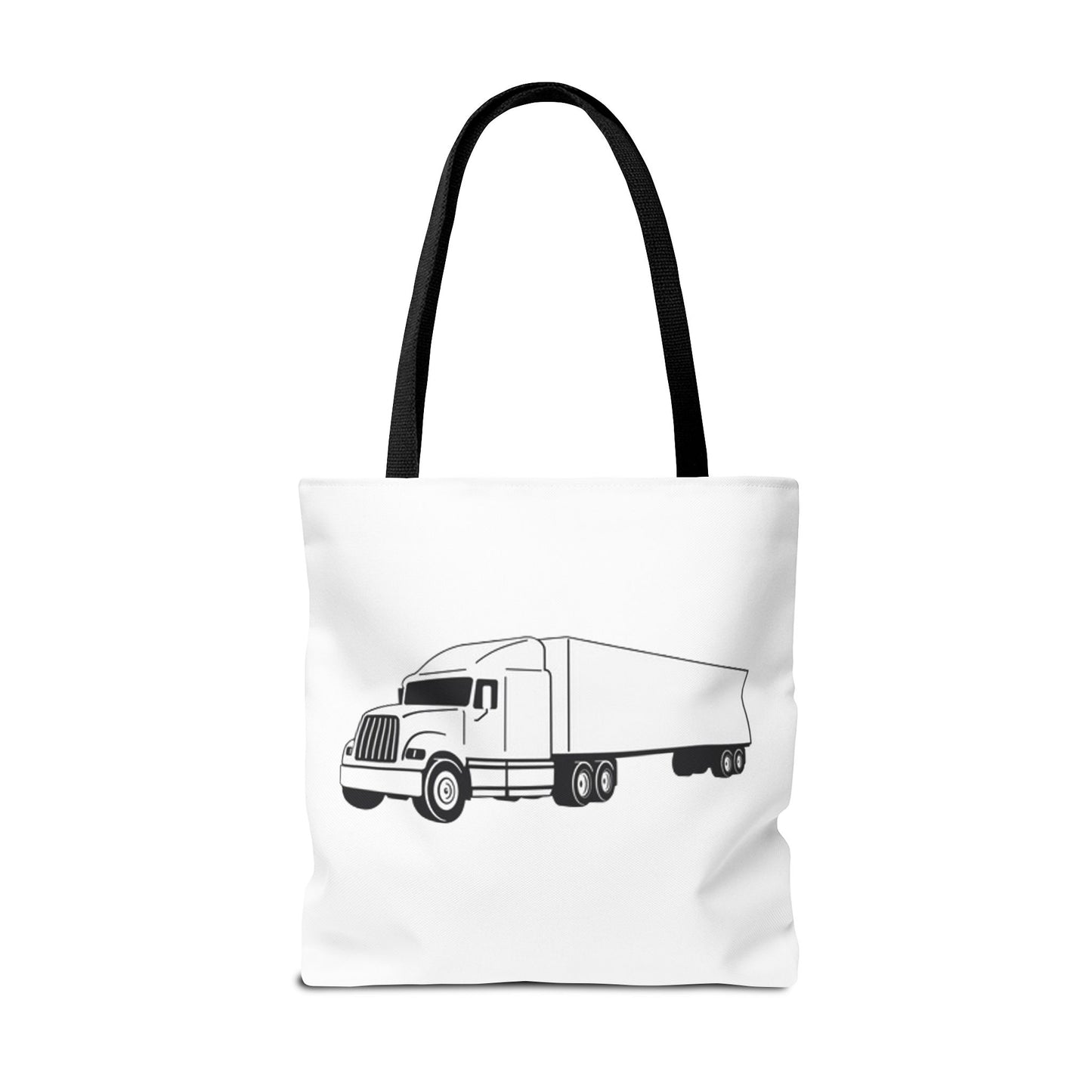 Semi Truck Tote Bag