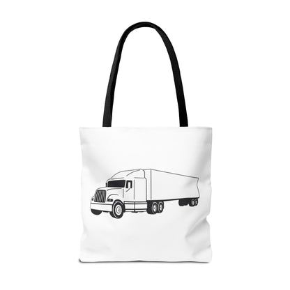 Semi Truck Tote Bag
