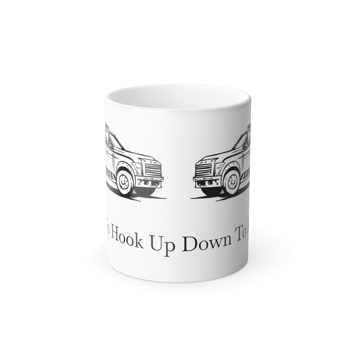 Down To Hook Up Color Changing Mug