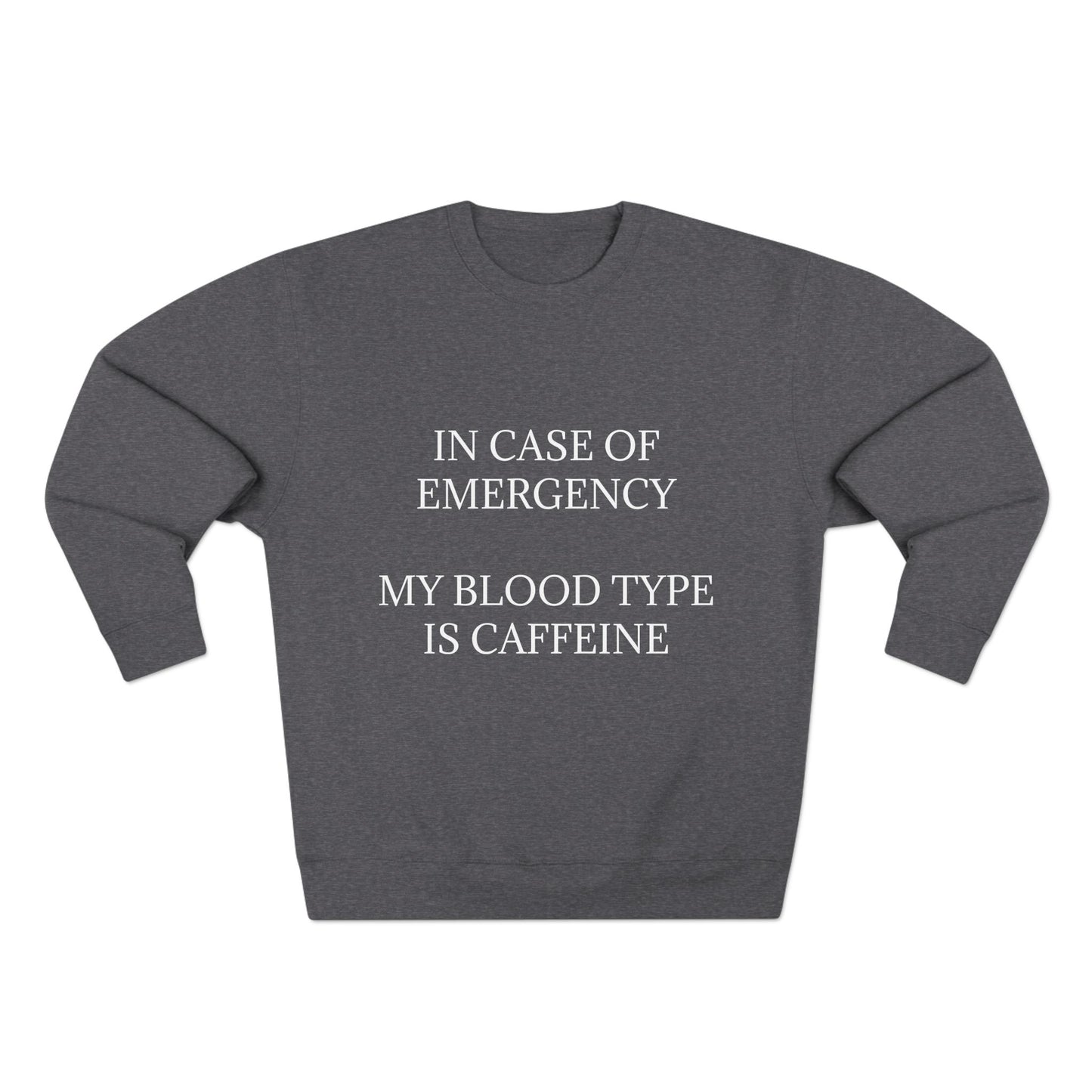 Blood Type Unisex Crewneck Sweatshirt