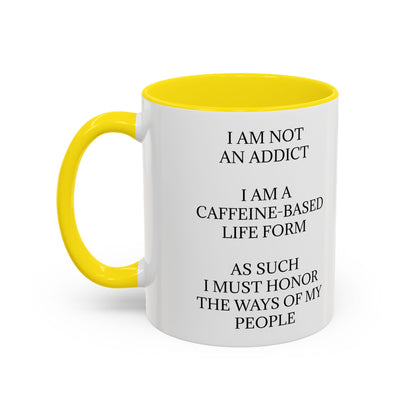 Not An Addict 2-Tone Coffee Mug