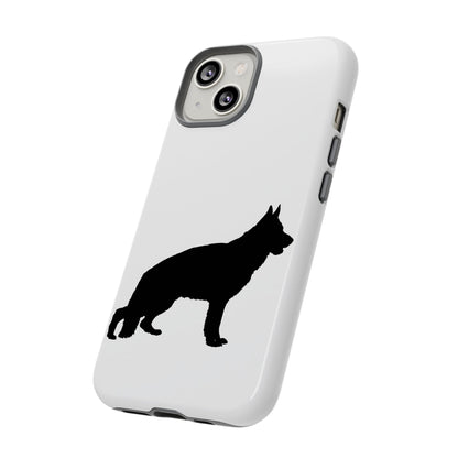 German Shepherd Silhouette iPhone Case