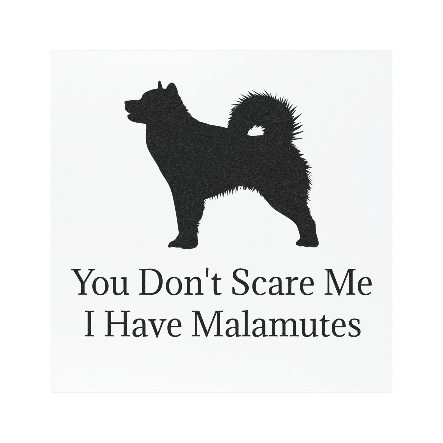 You Don't Scare Me Indoor/Outdoor Magnet