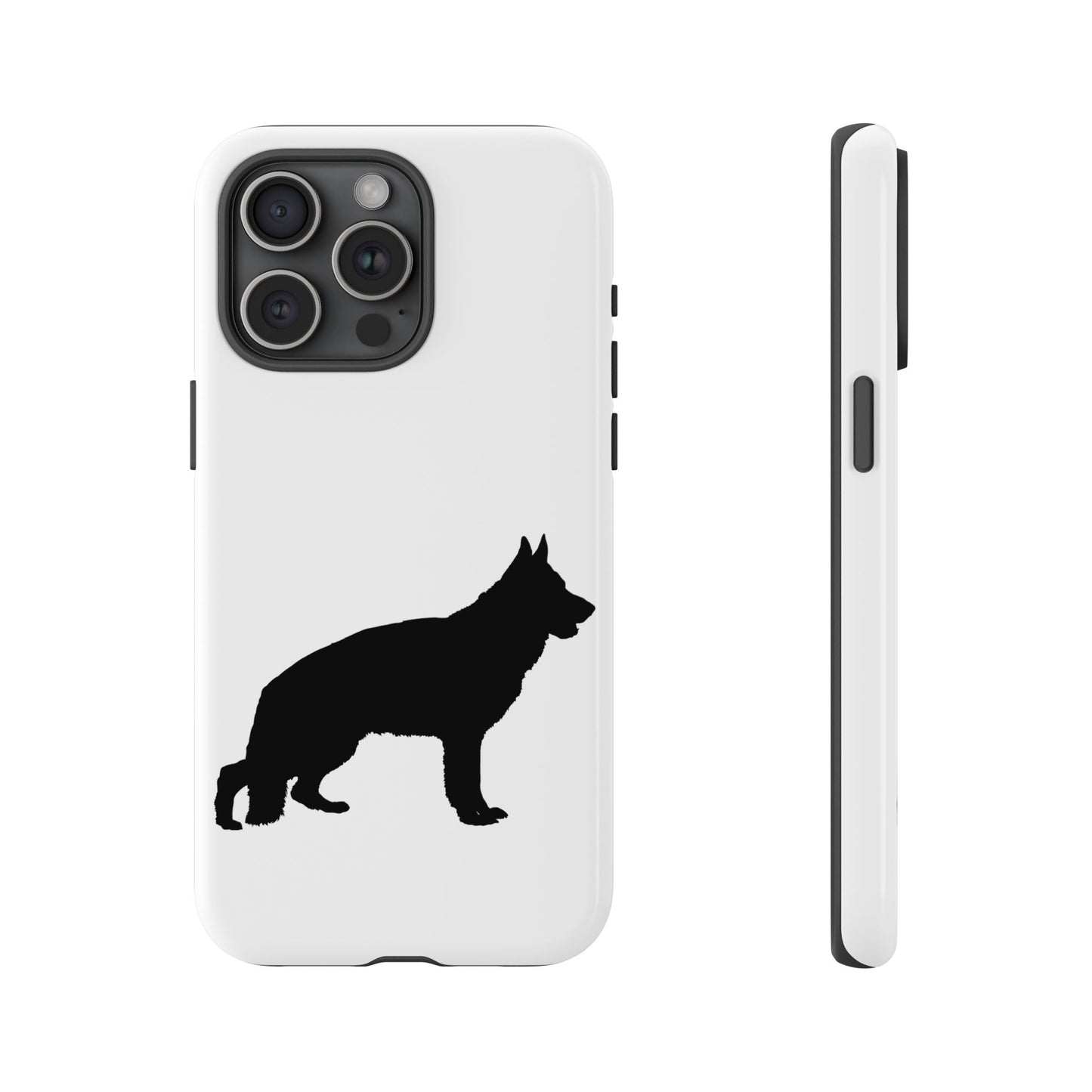German Shepherd Silhouette iPhone Case
