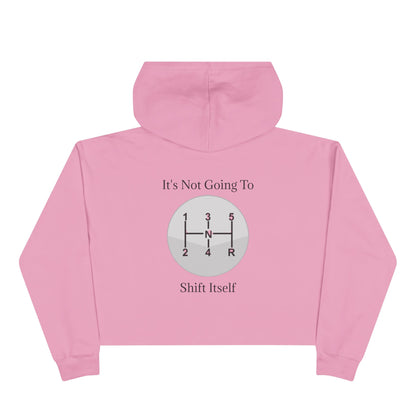 Shift Itself Women's Crop Hoodie