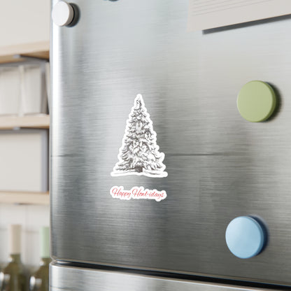 Happy Howl-idays Vinyl Decal