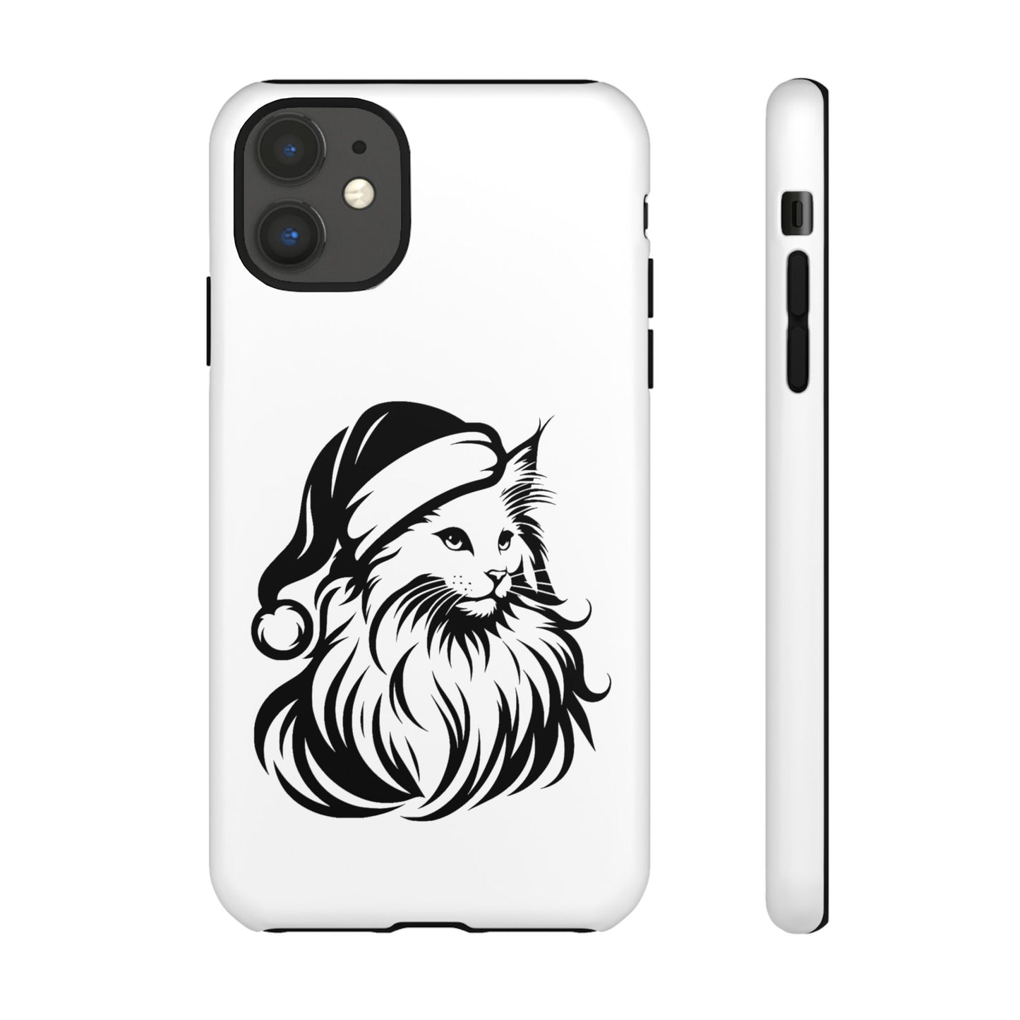 Santa Paws Cat iPhone Case