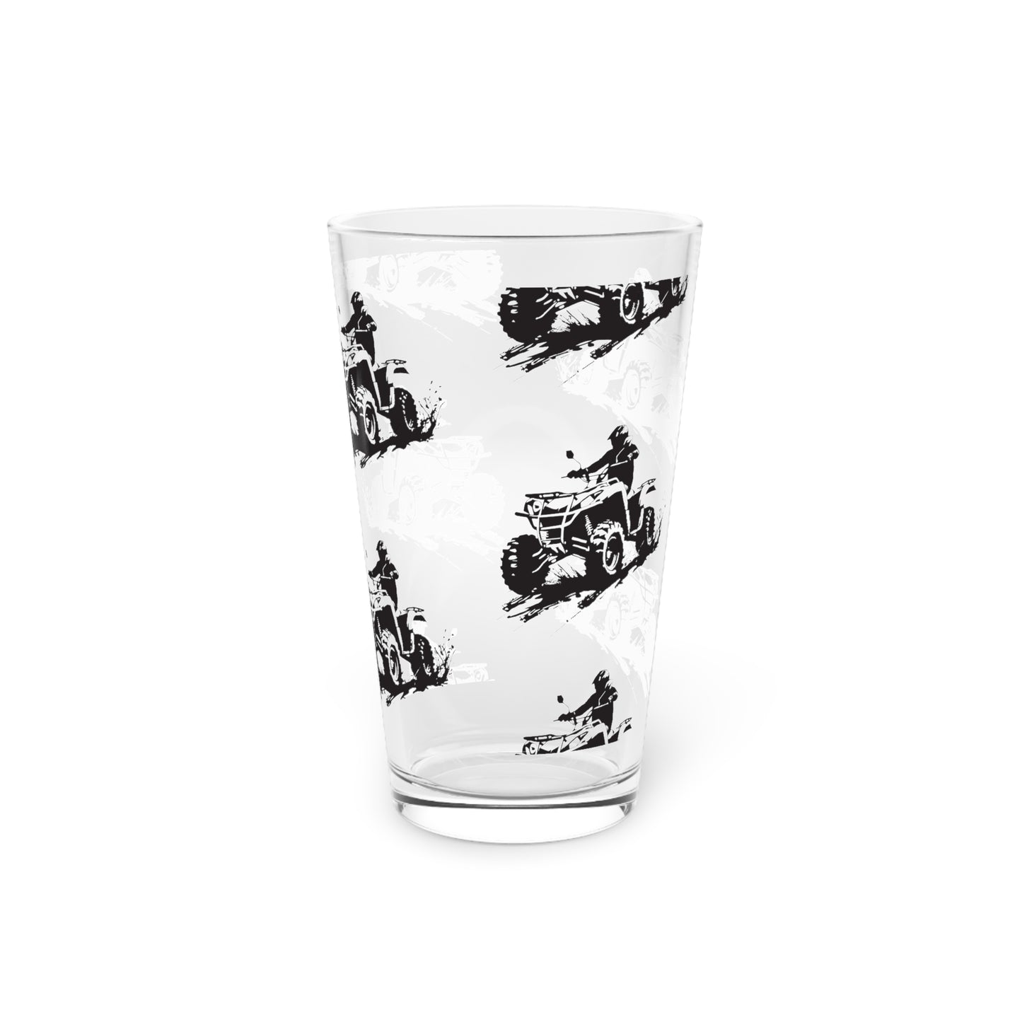 Slingin' Mud Quad Drinking Glass