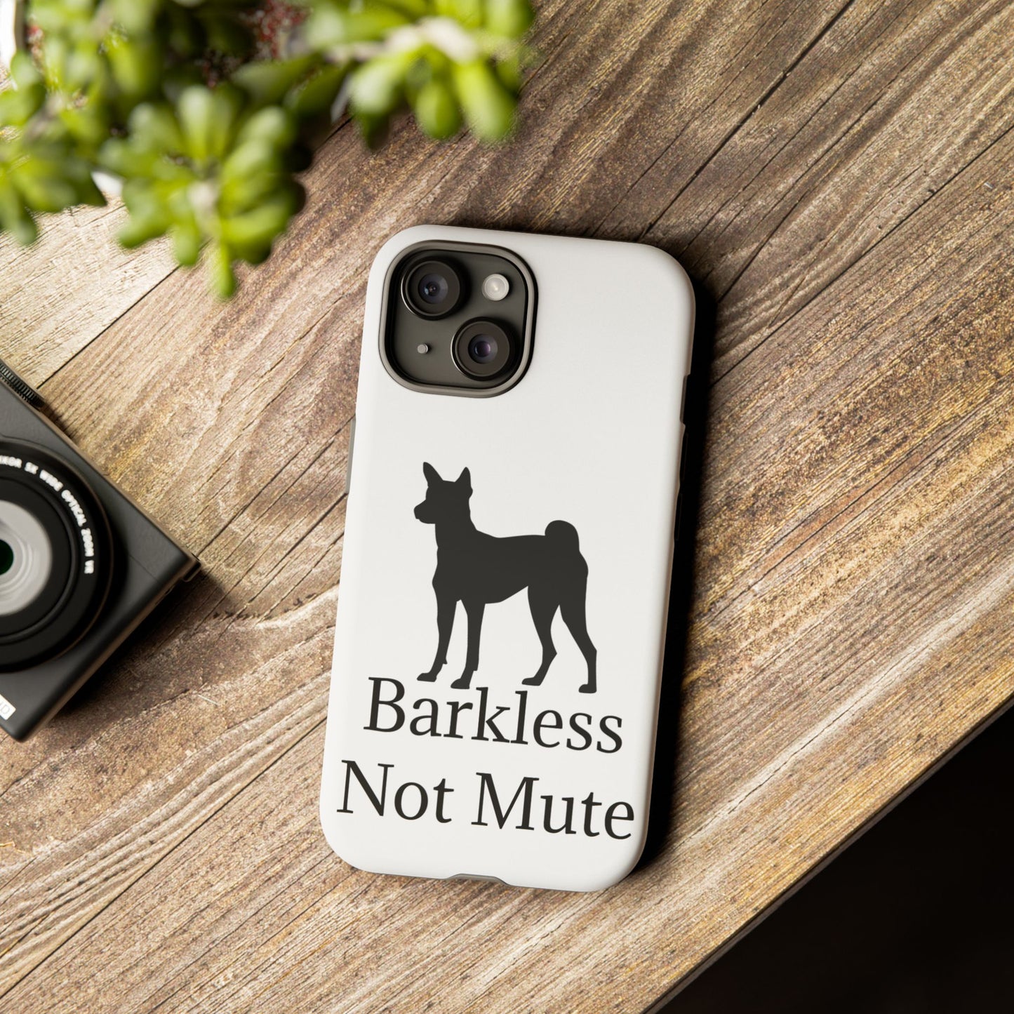 Barkless Not Mute iPhone Case