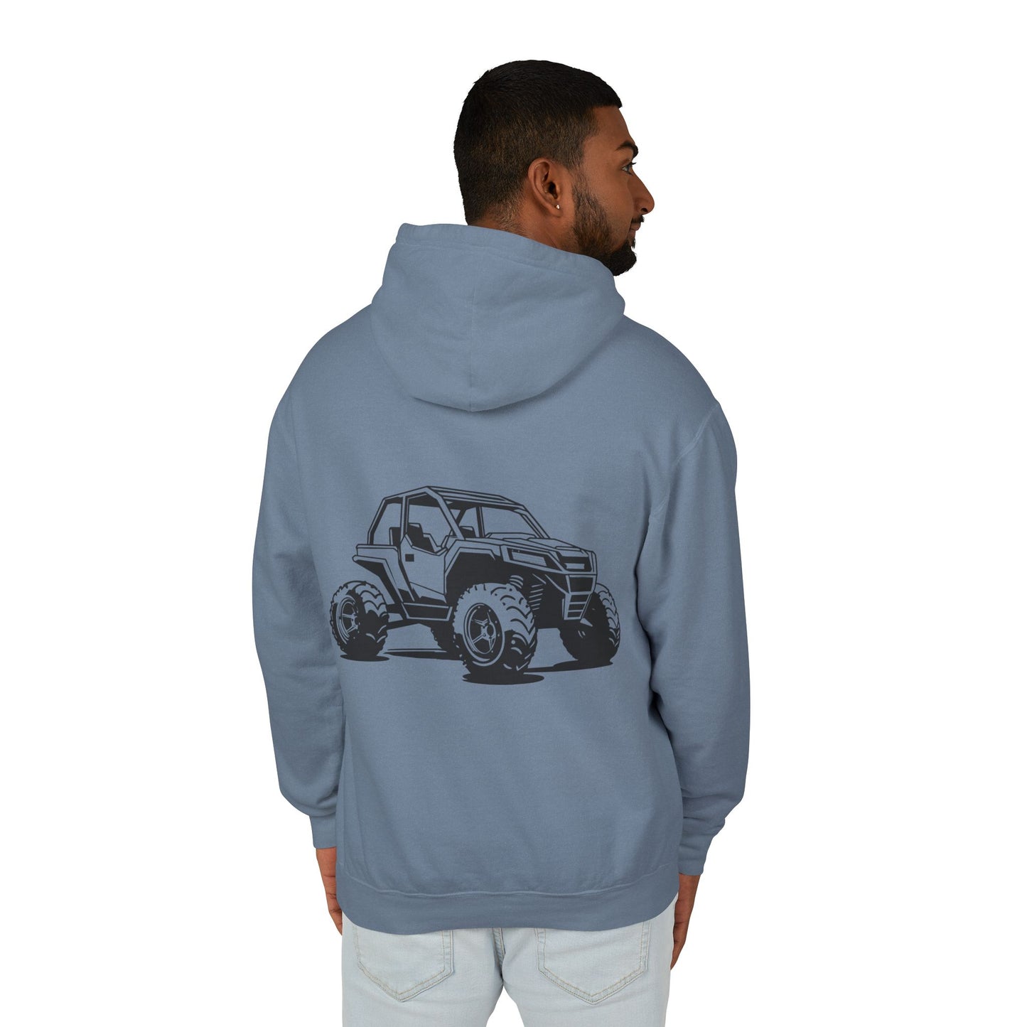 Off The Beaten Path Side By Side Unisex Lightweight Hoodie
