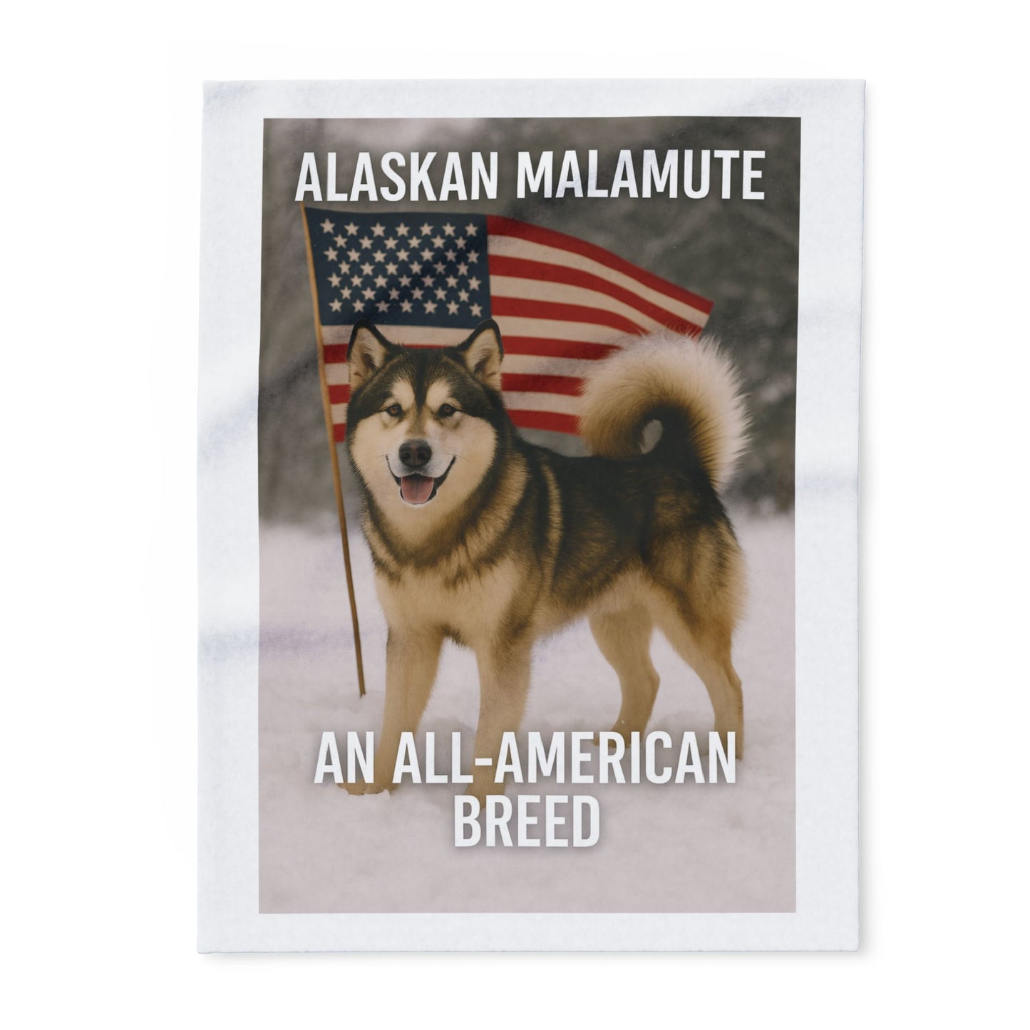 All-American Breed Arctic Fleece Blanket