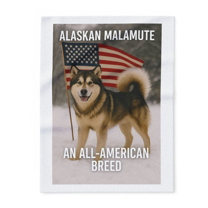 All-American Breed Arctic Fleece Blanket