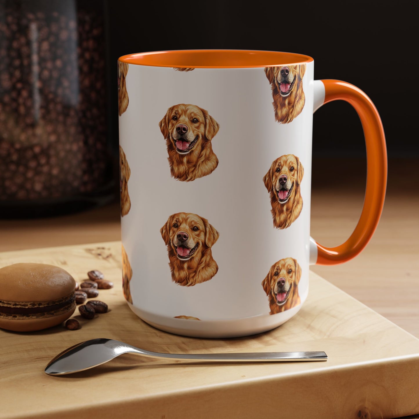 Golden Head 2-Tone Coffee Mug