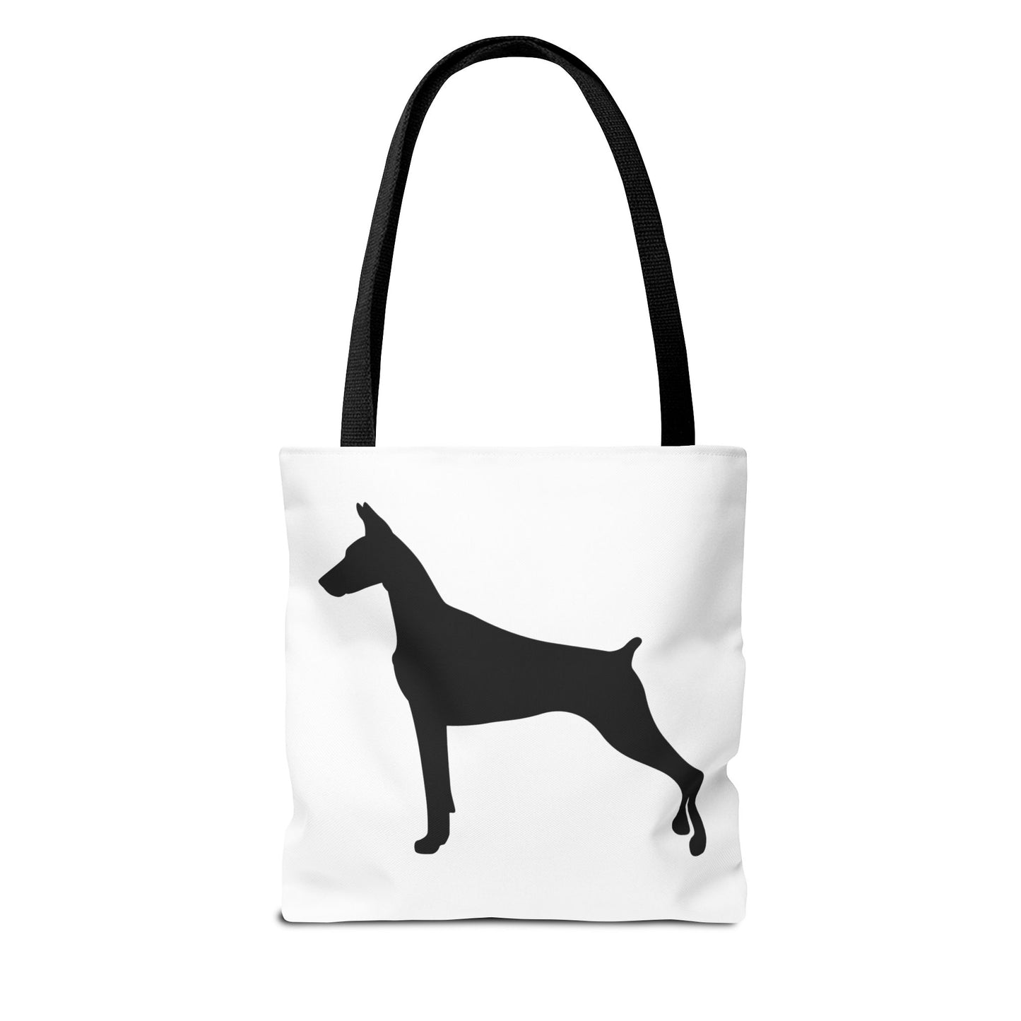 Doberman Silhouette Tote Bag