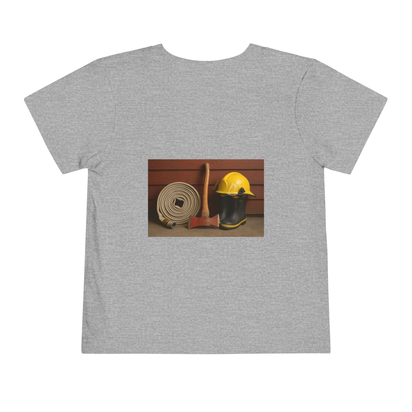 Fire/Rescue Appreciation Toddler Unisex Short Sleeve Crewneck Tee