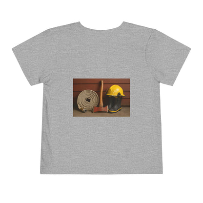 Fire/Rescue Appreciation Toddler Unisex Short Sleeve Crewneck Tee